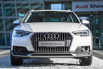 Image showing Audi A4 allroad quattro new modern SUV 4WD car model