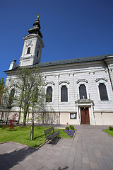 Image showing Cathedral Church of the Holy Great-Martyr George in Novi Sad, Se