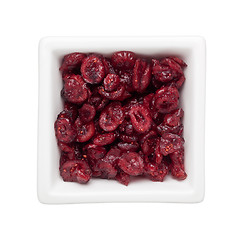 Image showing Dried cranberries