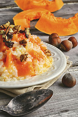 Image showing porridge made of pumpkin