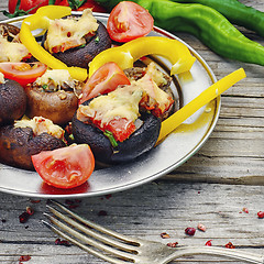 Image showing dish is their stuffed mushrooms