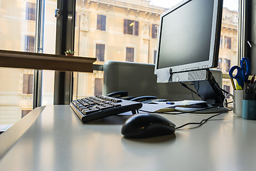 Image showing Modern Office Workspace