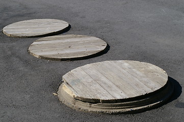 Image showing Monhole covers