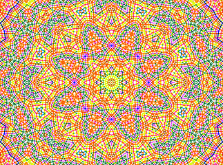 Image showing Abstract bright bright colorful pattern