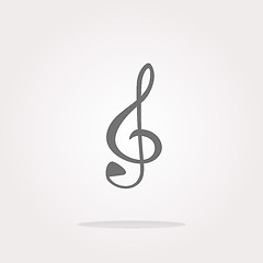 Image showing Music note Icon Vector. Music note Icon Picture. Music note Icon Image. Music note Icon Art. Music note Icon Drawing