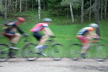 Image showing Bike race