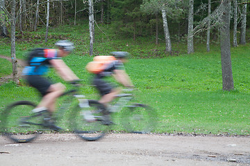 Image showing Bike race