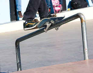 Image showing Skateboarding