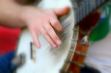 Image showing Abstract banjo.