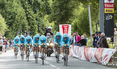 Image showing Team Astana - Team Time Trial 2015