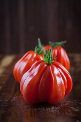 Image showing Fresh beef tomatoes