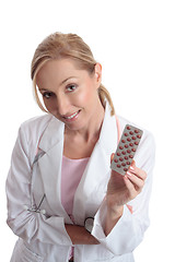 Image showing Doctor with pharmaceutical medicine
