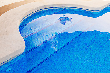 Image showing Outdoor swimming pool