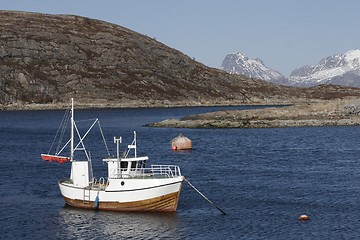 Image showing Norwegian fishing boat