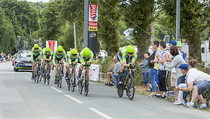 Image showing Team Cannondale-Garmin - Team Time Trial 2015