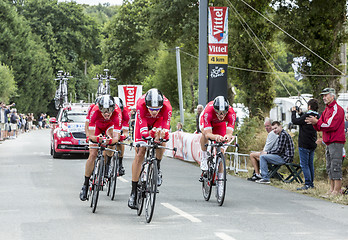 Image showing Team Cofidis, solutions credits - Team Time Trial 2015