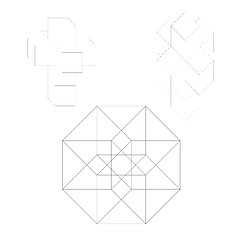 Image showing Tesseract aka Hypercube