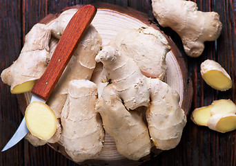 Image showing fresh ginger