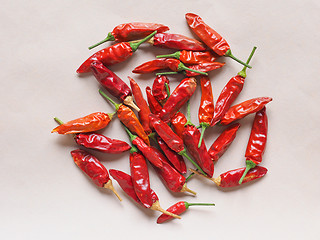 Image showing Hot chili pepper vegetables