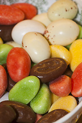 Image showing candy eggs