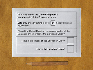 Image showing Brexit referendum in UK