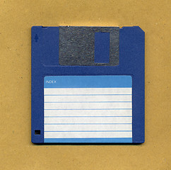 Image showing Magnetic floppy disc