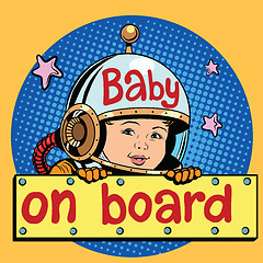 Image showing baby on Board astronaut