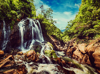 Image showing Tien Sa waterfall in Vietnam