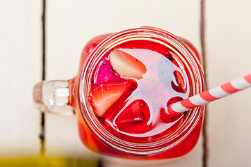 Image showing fresh fruit punch drink