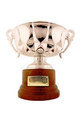 Image showing still trophy success cup