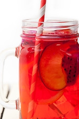 Image showing fresh fruit punch drink