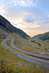 Image showing Transfagarasan road, romanian mountain