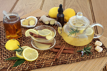 Image showing Honey Lemon and Spice Drink