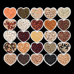 Image showing Vegetable Pulses Selection