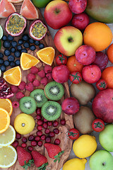 Image showing Delicious Fresh Fruit Selection