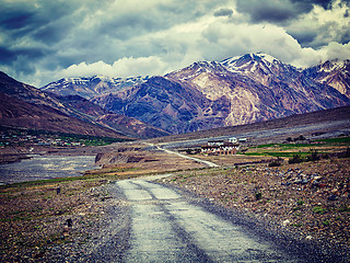 Image showing Road in Himalayas