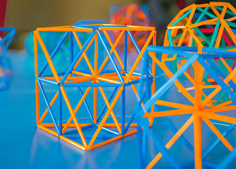 Image showing Volumetric model of geometric solids