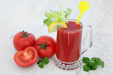 Image showing Tomato Juice Health Drink