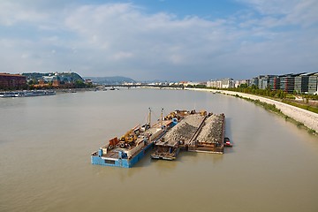 Image showing Barges