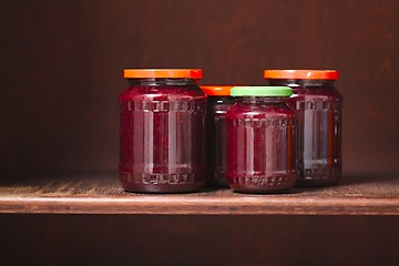 Image showing Jars of Jam