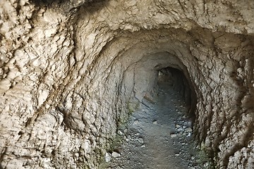 Image showing Tunnel in stone