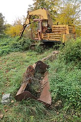 Image showing Old Dozer