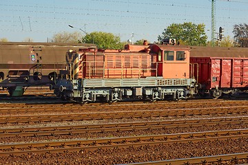 Image showing Freight Train Wagons