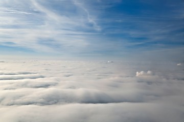 Image showing Clouds from above