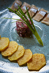 Image showing herring with potatoes