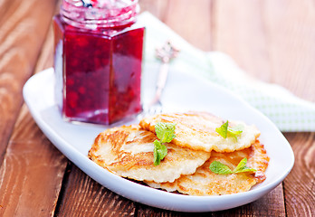 Image showing pancakes on plate