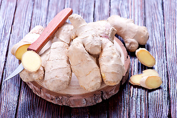 Image showing fresh ginger