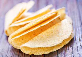 Image showing taco shells