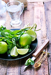 Image showing ingredients for mojito