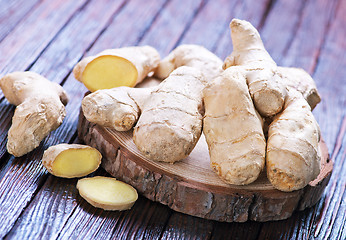 Image showing fresh ginger